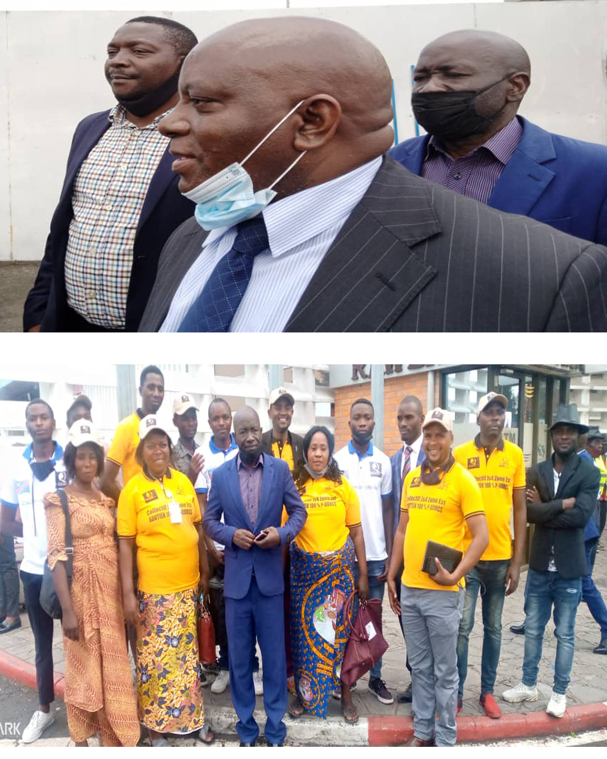 ARRIVEE A GOMA DU COORDONNATEUR NATIONAL DU P-DDRCS TOMMY TAMBWE USHINDI ￼