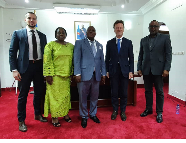 L'AMBASSADEUR ALLEMAND A LA RENCONTRE DU COORDONNATEUR NATIONAL DU P-DDRCS