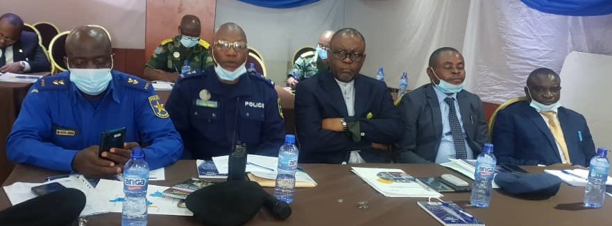 LE COLONEL MAGISTRAT Pierre EGIDE BOSSALE DU P-DDRCS EN MISSION A L'EST DE LA RDC