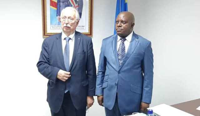 LE MINISTRE D'ETAT BELGE A LA RENCONTRE DU COORDONNATEUR NATIONAL DU P-DDRCS