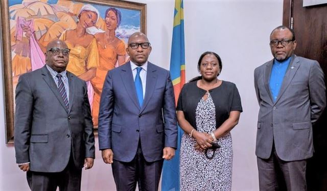 Le premier Ministre SAMA LUKONDA reçoit en audience le Coordonnateur National du PDDRCS.