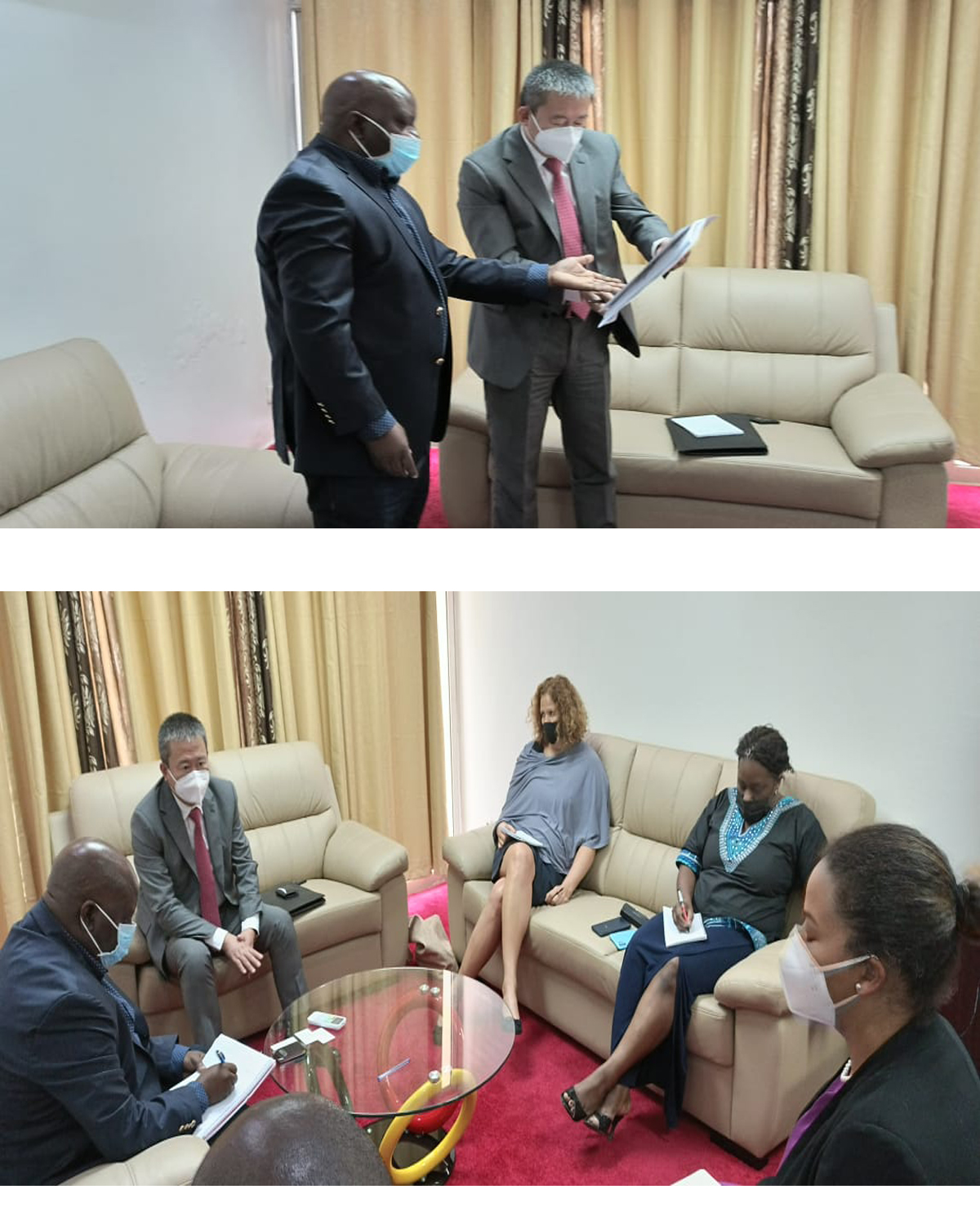 L’ENVOYE SPECIAL DU SECRETAIRE GENERAL DES NATIONS-UNIES POUR LA REGION DES GRANDS LACS PRONE UNE COLLABORATION PLUS ETROITE AVEC LES ANIMATEURS DU P-DDRCS￼