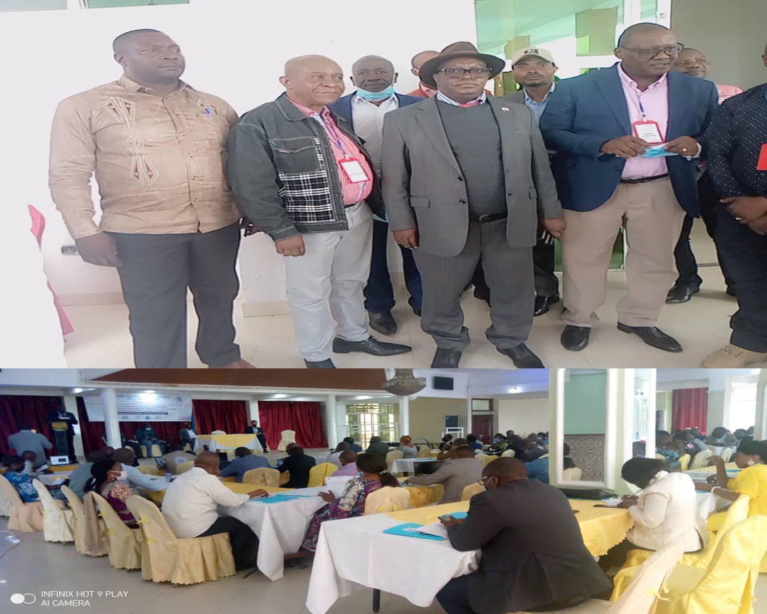 LES MEMBRES DU CADRE DE CONCERTATION NATIONAL DE LA SOCIETE CIVILE DE LA RDC S’ENGAGENT A ACCOMPAGNER LE P-DDRCS ET SOUTIENNENT SON COORDONNATEUR NATIONAL TOMMY TAMBWE USHINDI