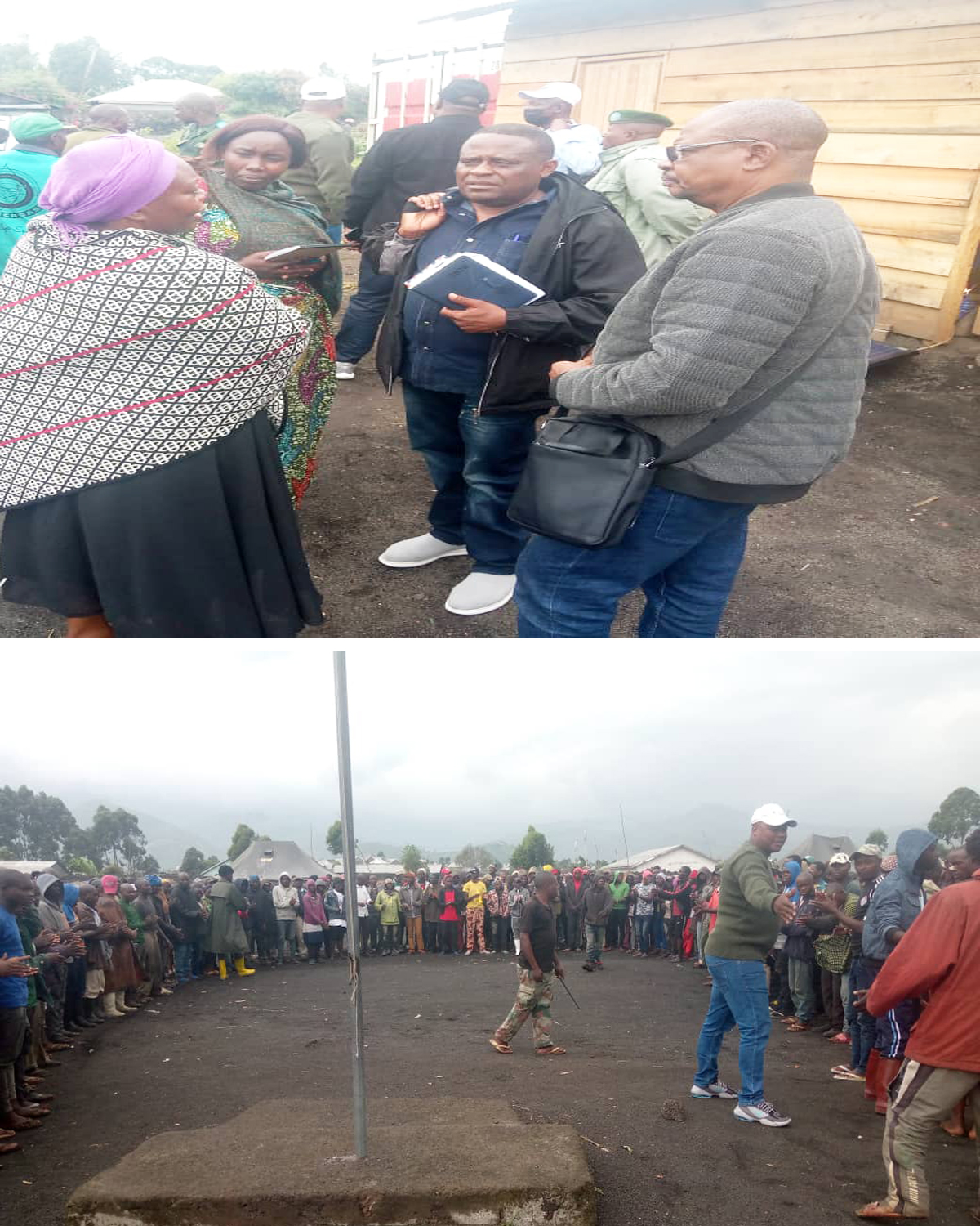 LES RENDUS PRES CANTONNES A MUBAMBIRO SENSIBILISES SUR LES DIFFERENTES ETAPES DES OPERATIONS DE DESARMEMNT ET DE DEMOBILISATION PAR LE P-DDRCS A GOMA AU NORD KIVU￼