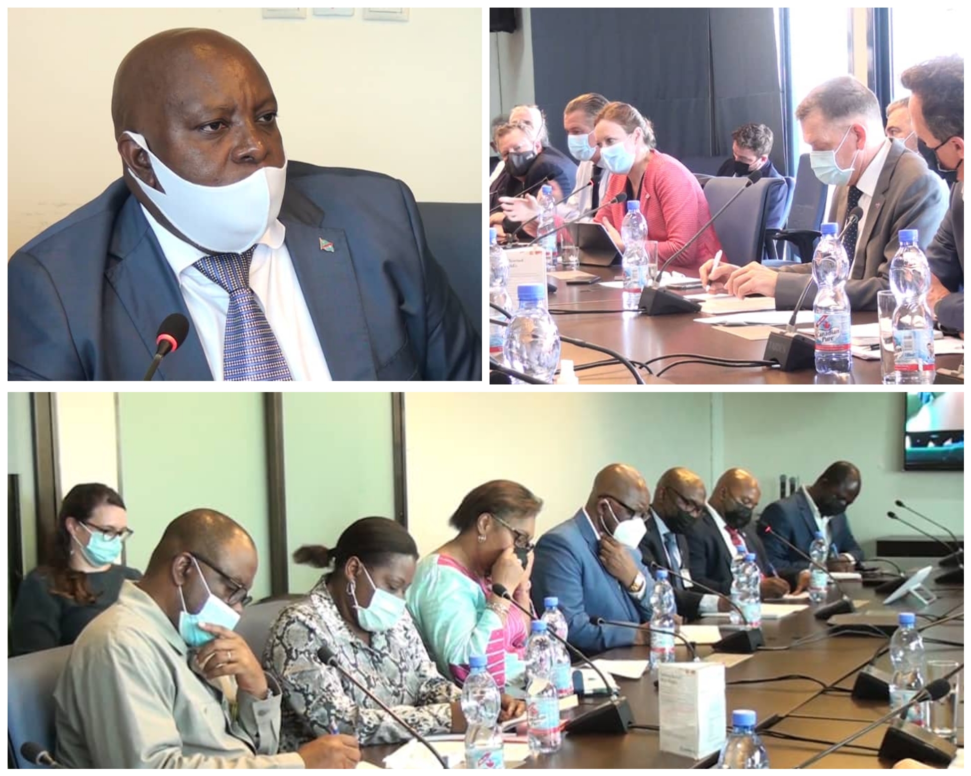 REUNION D’ECHANGE ENTRE LE P-DDRCS ET LES AMBASSADEURS, LA BANQUE MONDIALE, LES DELEGUES DE LA PRESIDENCE ET LA MONUSCO