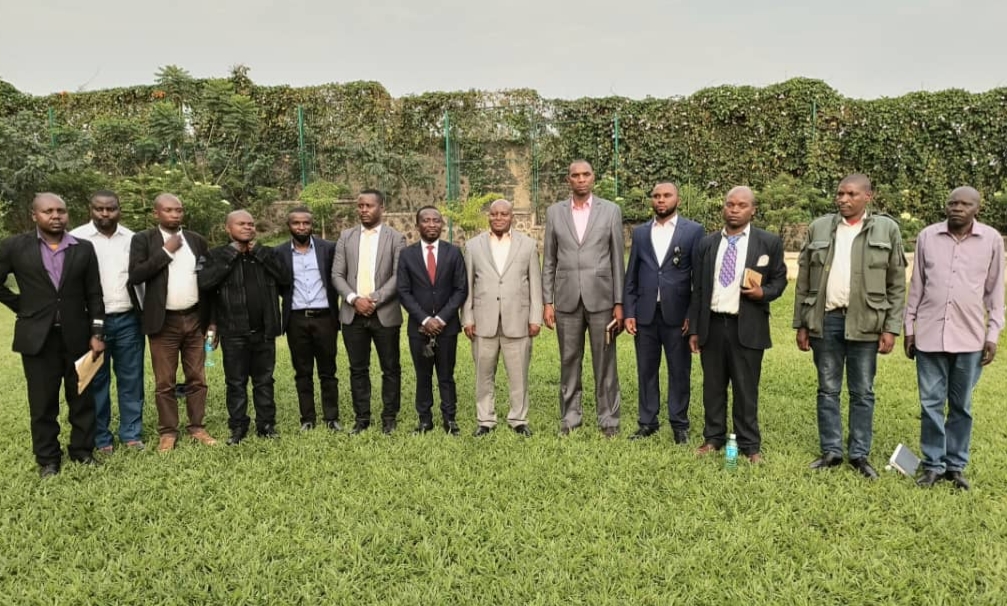 Tête à tête entre le Coordonnateur National du P-DDRCS et les leaders des groupes armés ce mercredi, 13 octobre 2021 à Goma.